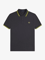 Fred Perry Grey Tennis Shirt - Image 4 of 4