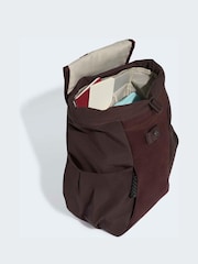 Braun - adidas Soft Lux Flap Backpack - Bild 4 von 5