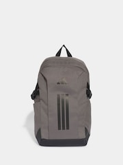 adidas Brown/Black 3 Stripe VIII Bag - Image 3 of 8