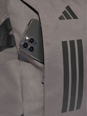 adidas Brown/Black 3 Stripe VIII Bag - Image 8 of 8