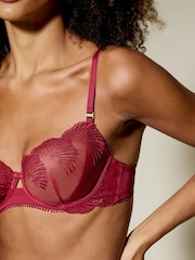 KBX Lana Shell Embroidery Non Pad Balcony Bra - Imagen 4 de 6