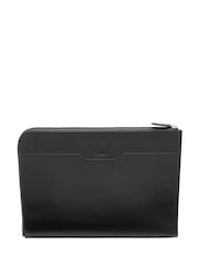 Loake Leather Black Laptop Cover - Image 1 of 4