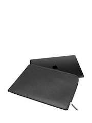 Loake Leather Black Laptop Cover - Image 2 of 4