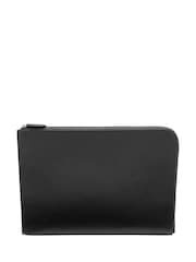 Loake Leather Black Laptop Cover - Image 3 of 4