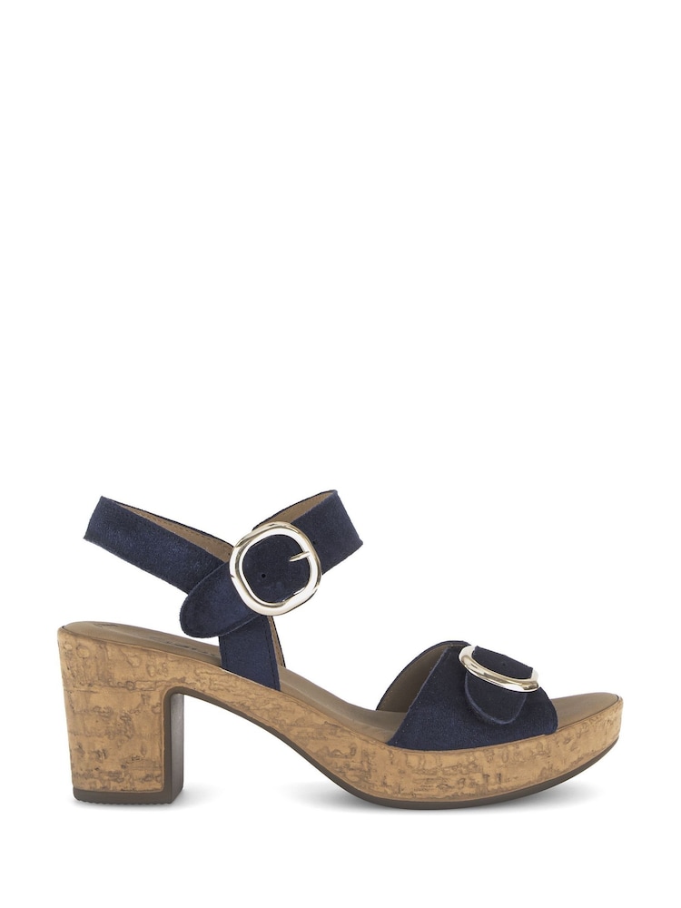 Gabor Blue Fantastica Sandals - Image 1 of 5