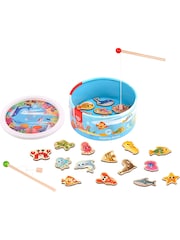 Tooky Toy Wooden Fishing Game - Image 2 of 2