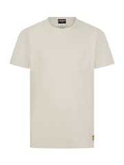 Lyle & Scott Cream Shane Premium Loungewear Set - Image 2 of 5