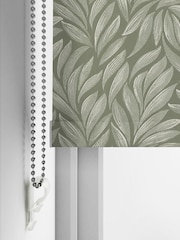 Laura Ashley Green Coulderton Leaves Made to Roller Measure - Image 5 of 6