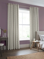 Laura Ashley Dusky Plum Purple Talon Stripe Made to Measure - Image 2 of 9