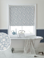 Laura Ashley Pale Blue Hemingway Made to Roman Measure - Image 1 of 6