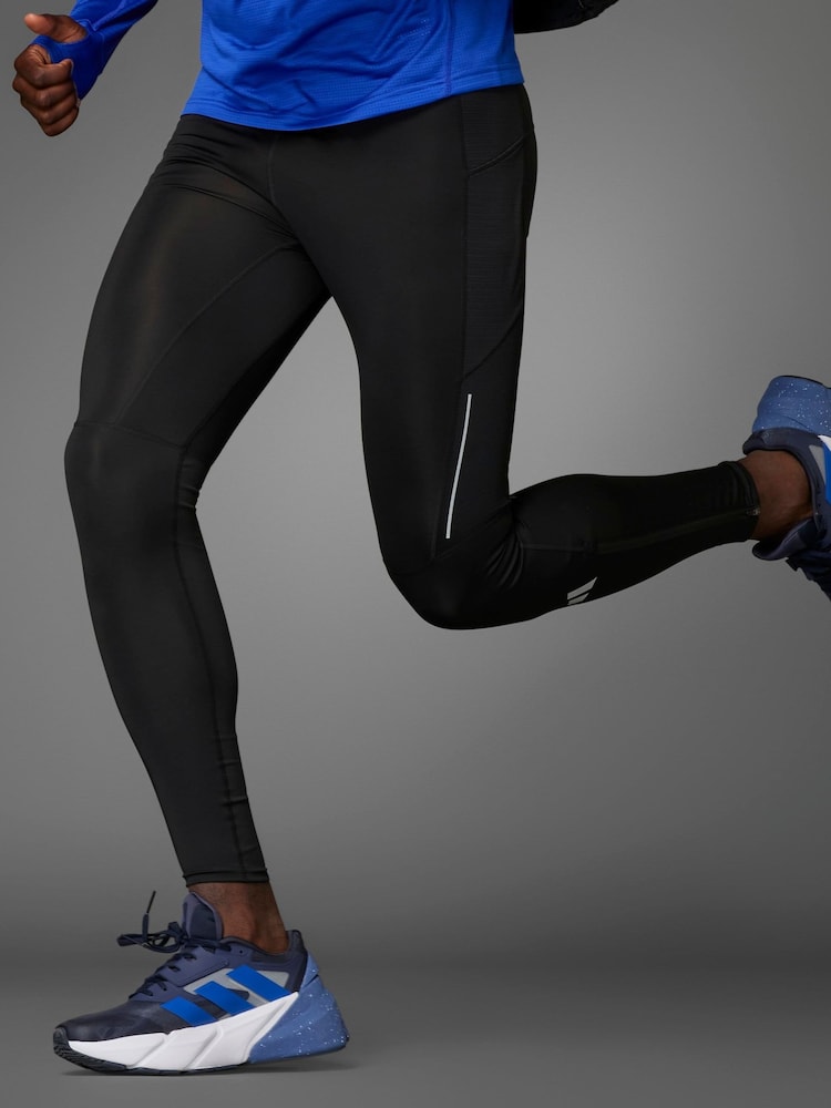 adidas Black Own The Run Leggings - Image 1 of 11