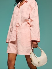 Victoria's Secret White Foyard Adjustable Shoulder Bag - Image 1 of 4