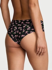 Victoria's Secret Black Roses Cheeky Knickers - Image 2 of 2