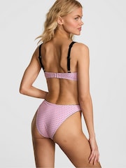 Victoria's Secret Pink Pink Dot Print Cheeky Bikini Bottoms - Image 3 of 3