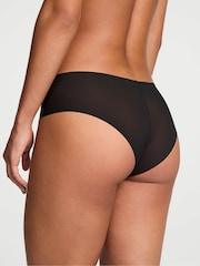 Victoria's Secret Black Cheeky Mesh Knickers - Image 2 of 2