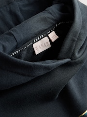 Baker by Ted Baker Black Oversized Metallic Logo Hoodie & Leggings Set 2 Piece - Image 11 of 14