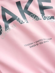 Baker by Ted Baker Oversized Graphic Hoodie - Image 10 of 10