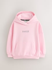 Baker by Ted Baker Oversized Graphic Hoodie - Image 6 of 10