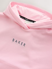 Baker by Ted Baker Oversized Graphic Hoodie - Image 8 of 10
