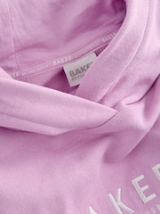 Baker by Ted Baker Oversized Embroidered Hoodie & Wide Leg Joggers Set - Bild 11 von 15