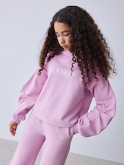 Baker by Ted Baker Oversized Embroidered Hoodie & Wide Leg Joggers Set - Bild 3 von 15