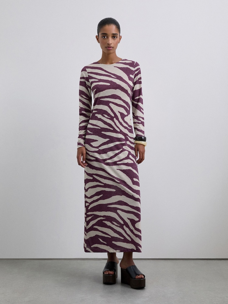 Scalpers Animal Lurex Dress - Image 1 of 5