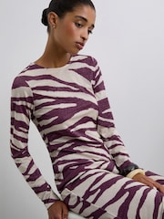 Scalpers Animal Lurex Dress - Image 4 of 5