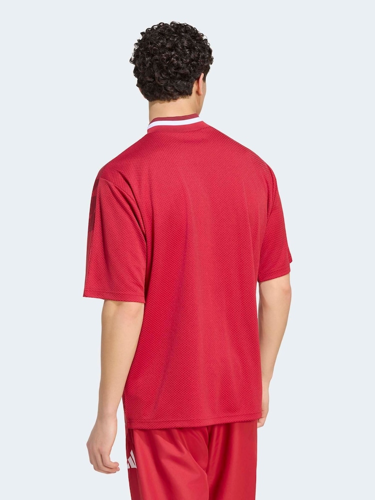 adidas Red Liverpool FC Stadium Jersey - Image 2 of 7 adidas Red Liverpool FC Stadium Jersey - Image 2 of 7
