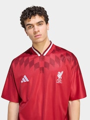 adidas Red Liverpool FC Stadium Jersey - Image 4 of 7
