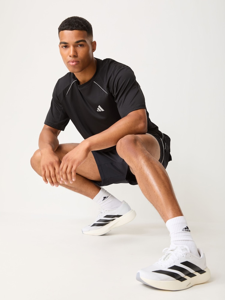 adidas Black Tech Apparel T-Shirt - Image 2 of 4 adidas Black Tech Apparel T-Shirt - Image 2 of 4
