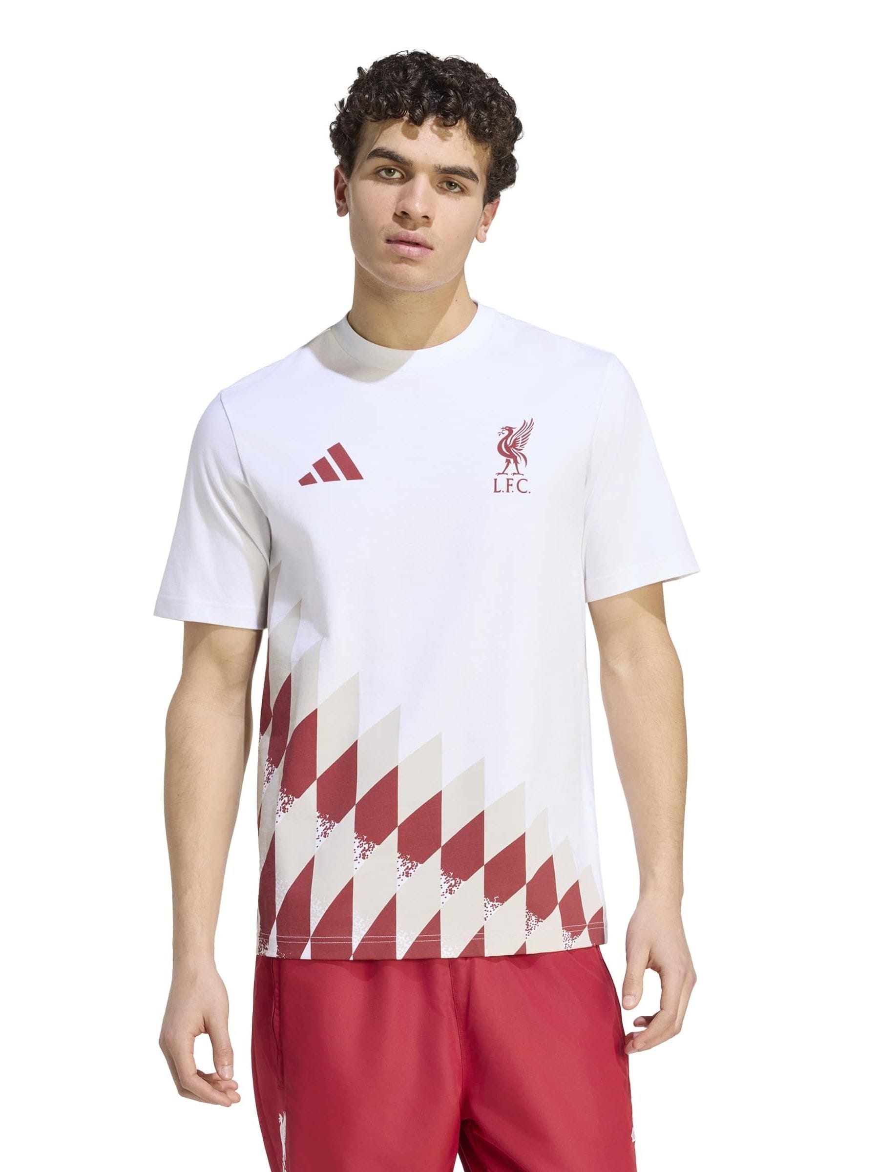 Buy adidas White Liverpool Fc Stadium Graphic T-Shirt from Next USA