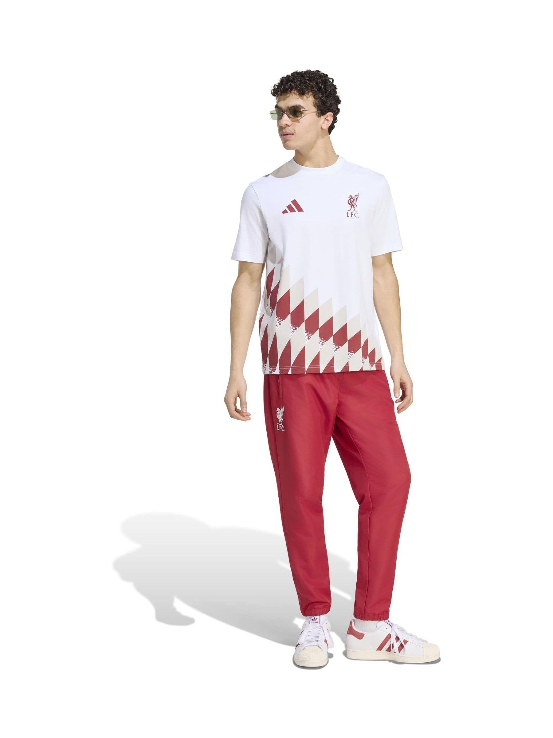 Buy adidas White Liverpool Fc Stadium Graphic T-Shirt from Next USA