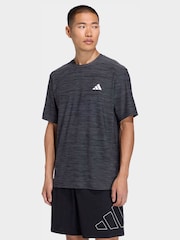 adidas Black Workout Essentials Flex T-Shirt - Image 1 of 5