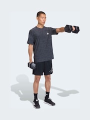 adidas Black Workout Essentials Flex T-Shirt - Image 2 of 5