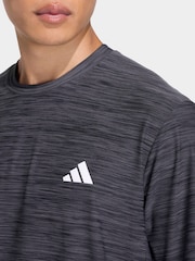 adidas Black Workout Essentials Flex T-Shirt - Image 3 of 5