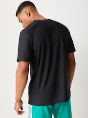 adidas Black 3D World Cup Logo T-Shirt - Image 3 of 5