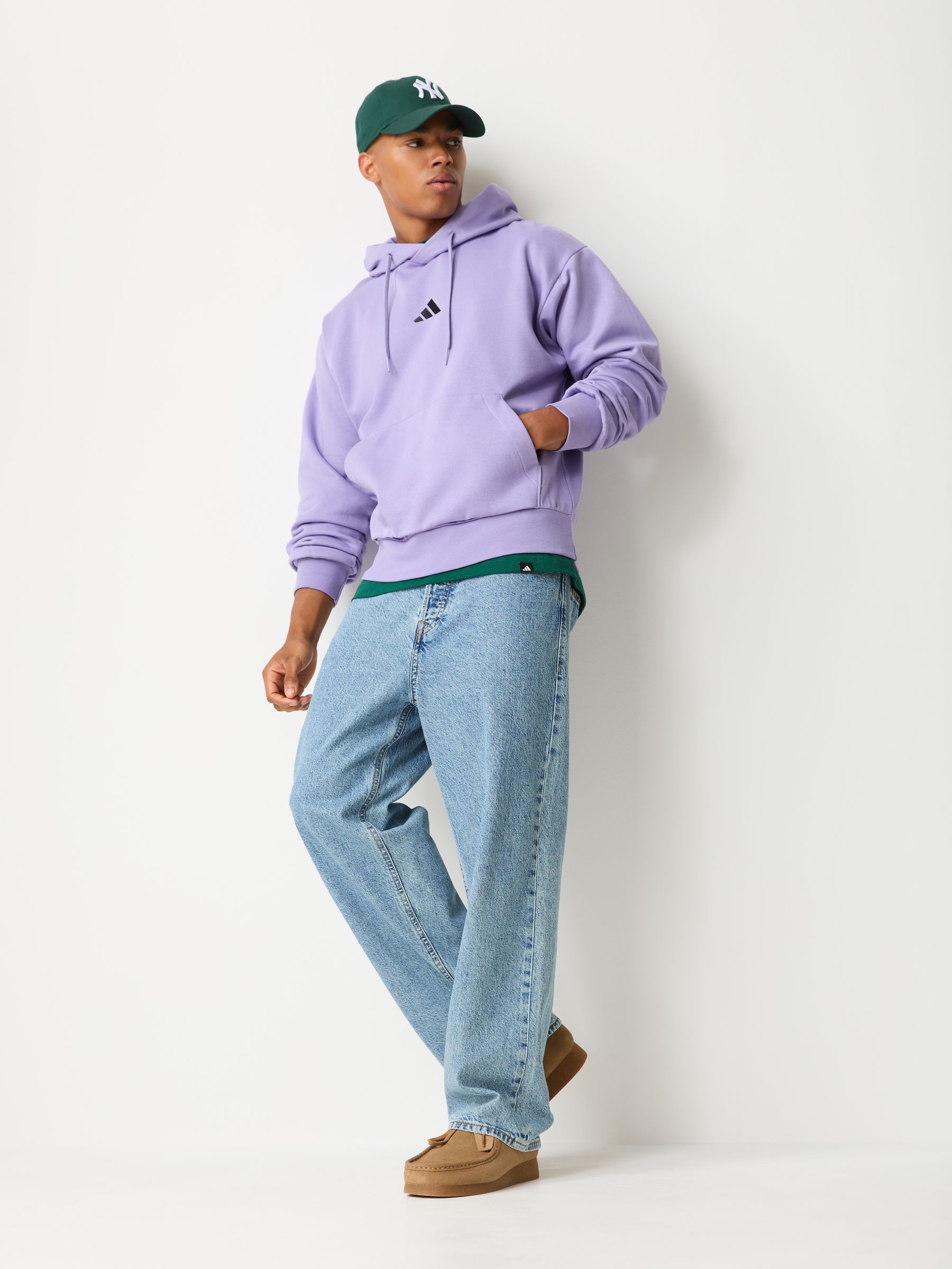 Next：日本 パープル - adidas パーカー from Next Japan