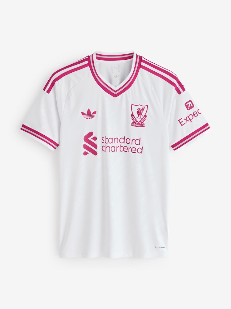 adidas White Liverpool FC 26/27 Away Jersey - Image 1 of 5 adidas White Liverpool FC 26/27 Away Jersey - Image 1 of 5