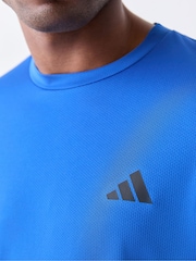 adidas Dark Blue Workout Essentials Base T-Shirt - Image 3 of 5