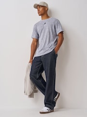 adidas Grey D4T Primelift Aop T-Shirt - Image 3 of 5
