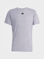 adidas Grey D4T Primelift Aop T-Shirt - Image 5 of 5
