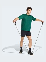 adidas Green Workout Essentials Base T-Shirt - Image 3 of 6