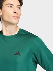 adidas Green Workout Essentials Base T-Shirt - Image 4 of 6