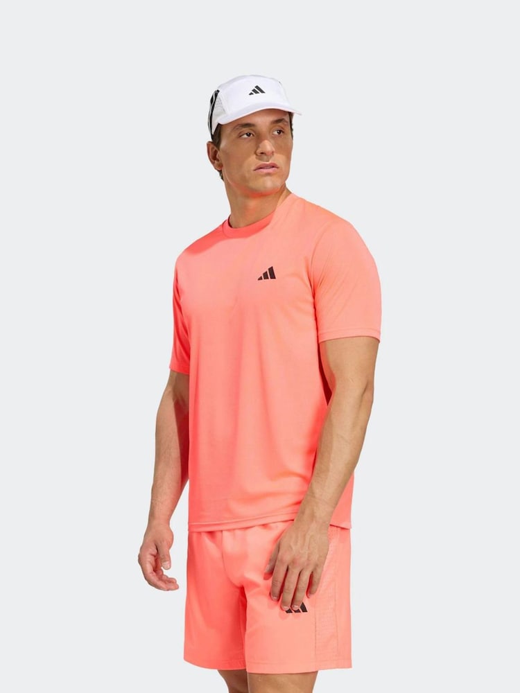 adidas Pink Workout Essentials Base T-Shirt - Image 1 of 7