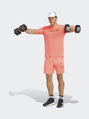 adidas Pink Workout Essentials Base T-Shirt - Image 3 of 7