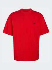 adidas Originals Red Trefoil Essentials Loose T-Shirt - Image 1 of 1