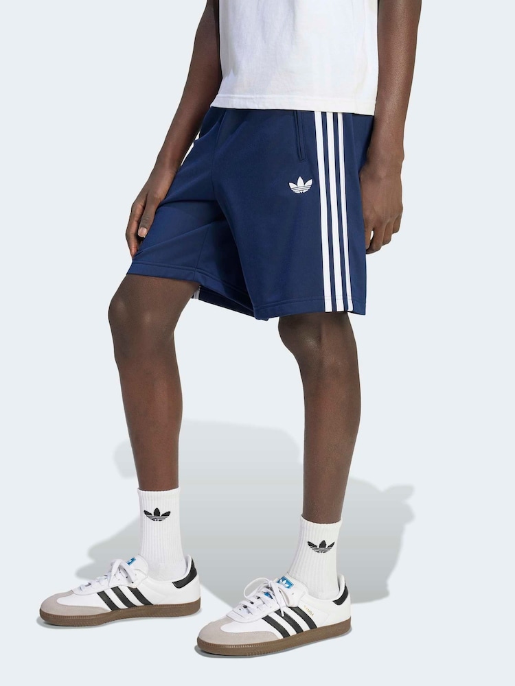 adidas Originals Blue Firebird Shorts - Image 1 of 6