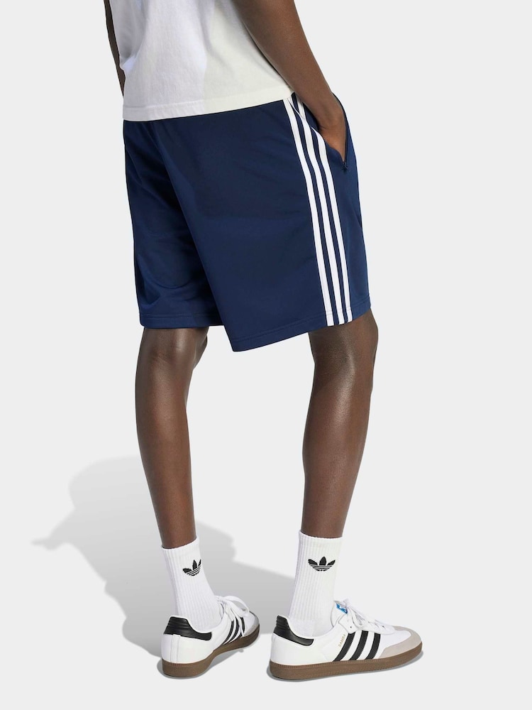 adidas Originals Blue Firebird Shorts - Image 2 of 6