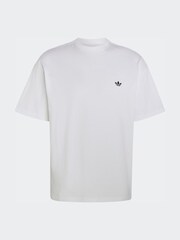 adidas Originals White Trefoil Essentials Loose T-Shirt - Image 1 of 1