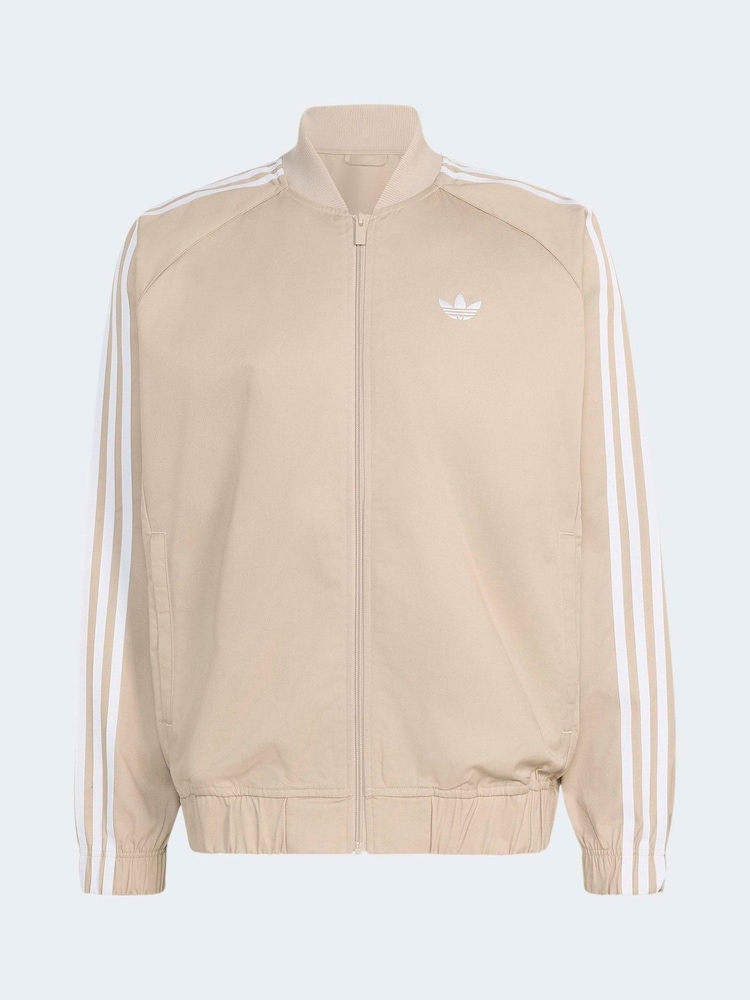 adidas Originals Beige SST Sweat Top - Image 6 of 6